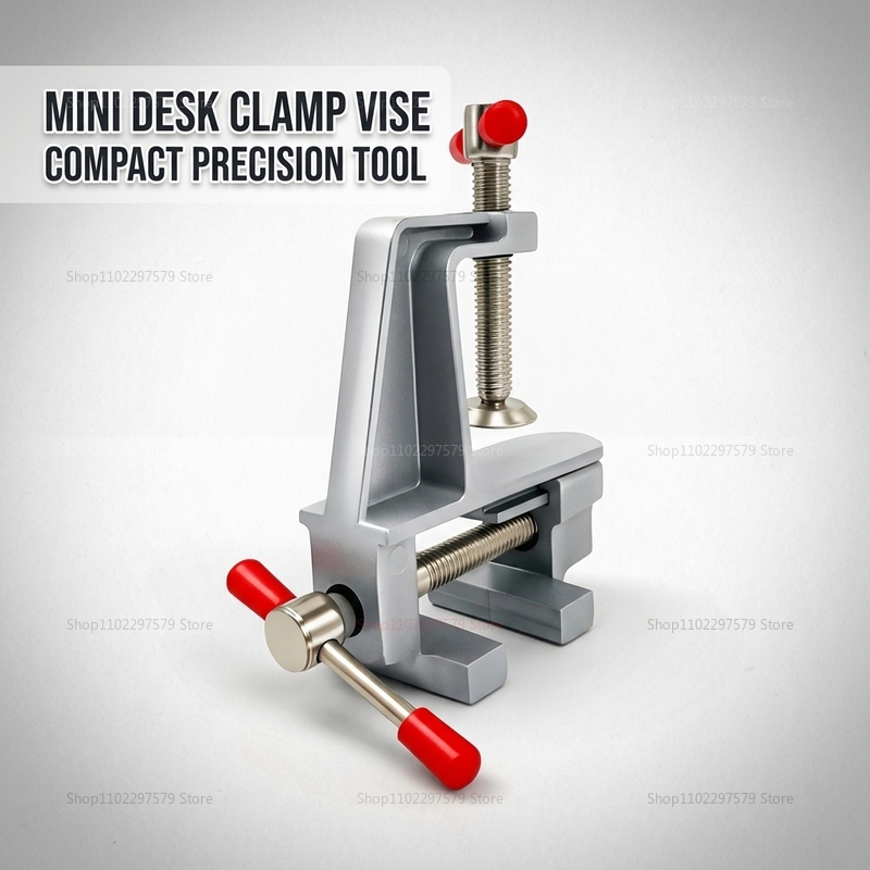 Electronics Repair Workbench - แคลมป์ยึดโต๊ะอลูมิเนียมขนาดเล็ก สำหรับงาน DIY งานฝีมือ ซ่อมเครื่องประดับ ทำแม่พิมพ์