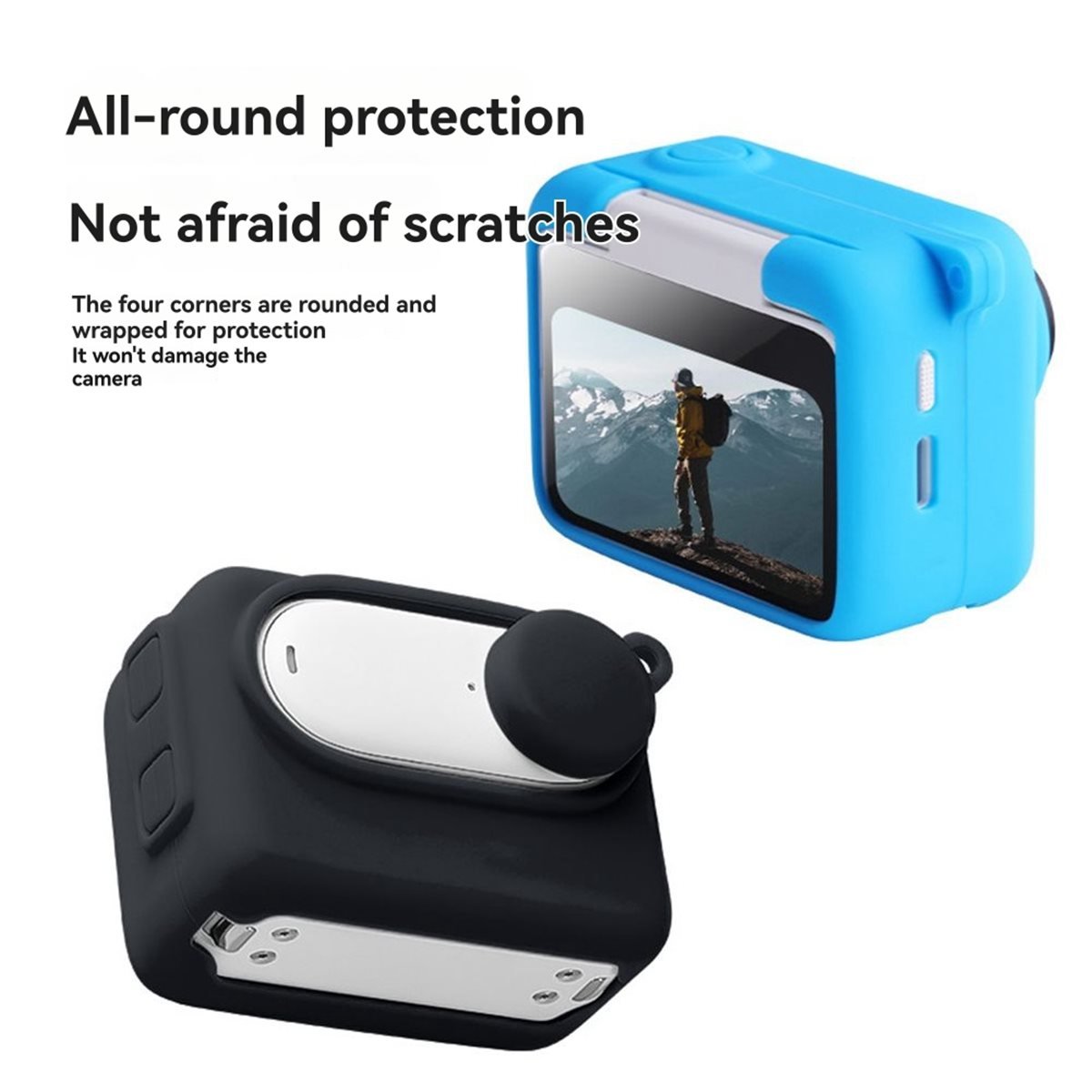 Insta360 Camera Go 3 - N05R ฝาครอบป้องกันสำหรับอินสตา 360 GO3/GO3S เคสซิลิโคนสำหรับอินสตา 360