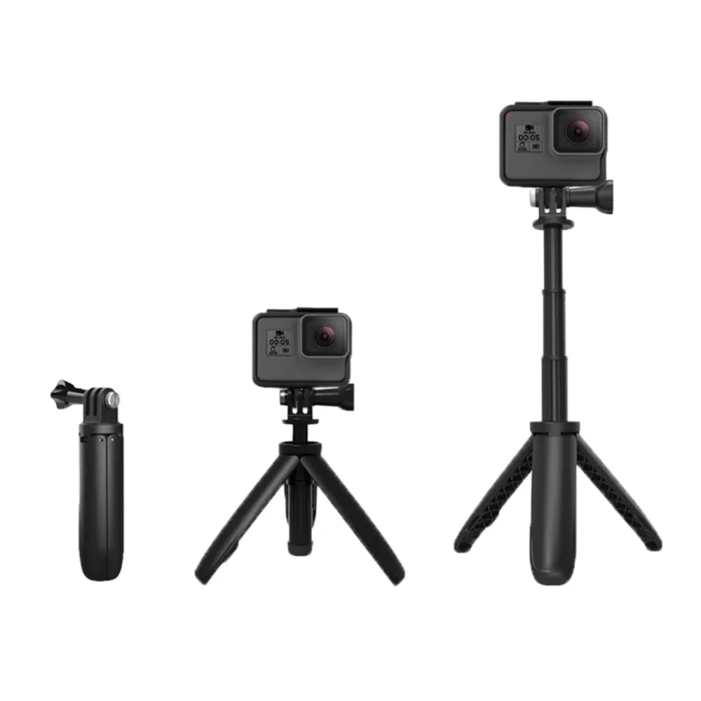 Gopro Action Camera Hero 12 Black - Mini ขาตั้งกล้องแบบพับได้ขาตั้งกล้องแบบพกพา Monopod สําหรับ Go Pro