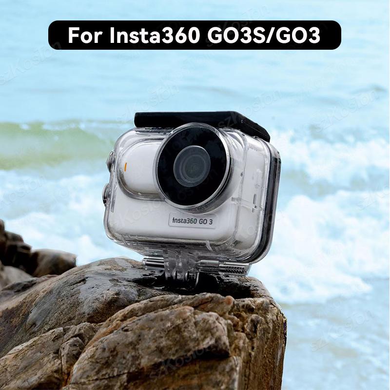 Insta360 Camera Go 3 - เคสหุ้มกันน้ำ60ม. สำหรับ Insta 360 GO 3S