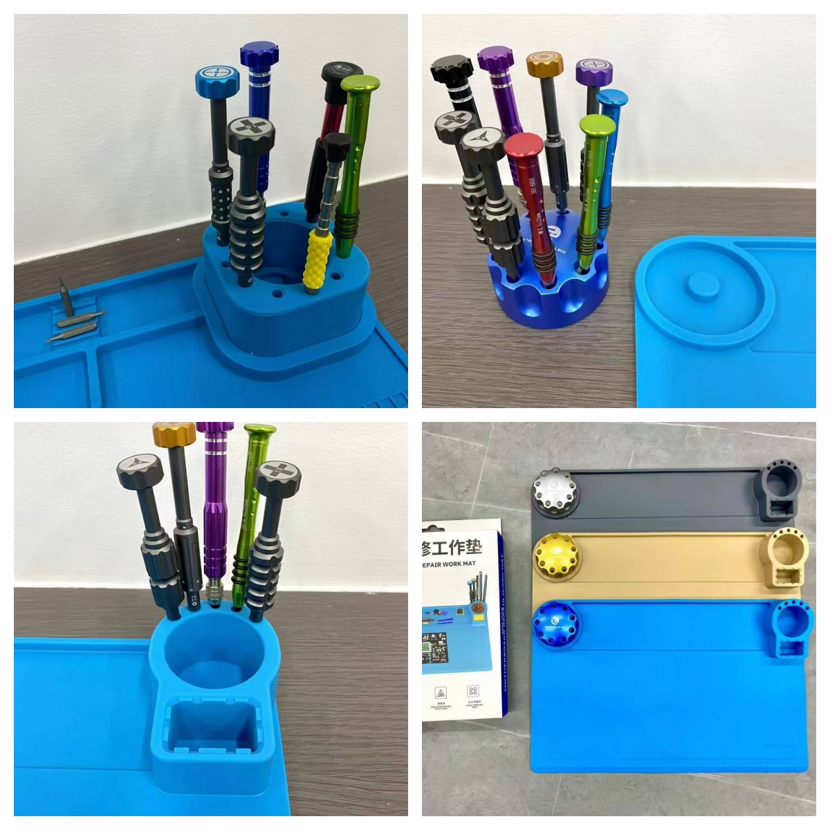 แผ่นบัดกรีซิลิโคนทนความร้อน -  - Electronics Repair Workbench บทวิจารณ์และราคา