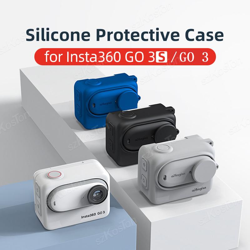 ซิลิโคนป้องกันกรณีสําหรับ Inst - Insta360 Camera Go 3 บทวิจารณ์และราคา