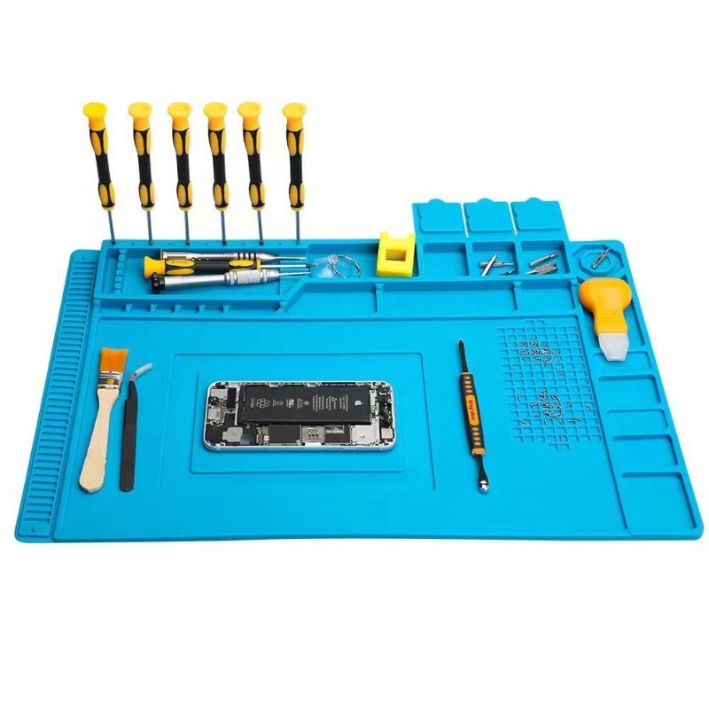 แผ่นซิลิโคนแม่เหล็กสำหรับซ่อมอ - Electronics Repair Workbench บทวิจารณ์และราคา