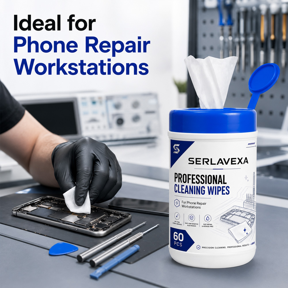 ผ้าเช็ดทำความสะอาดอุปกรณ์อิเล็ - Electronics Repair Workbench บทวิจารณ์และราคา