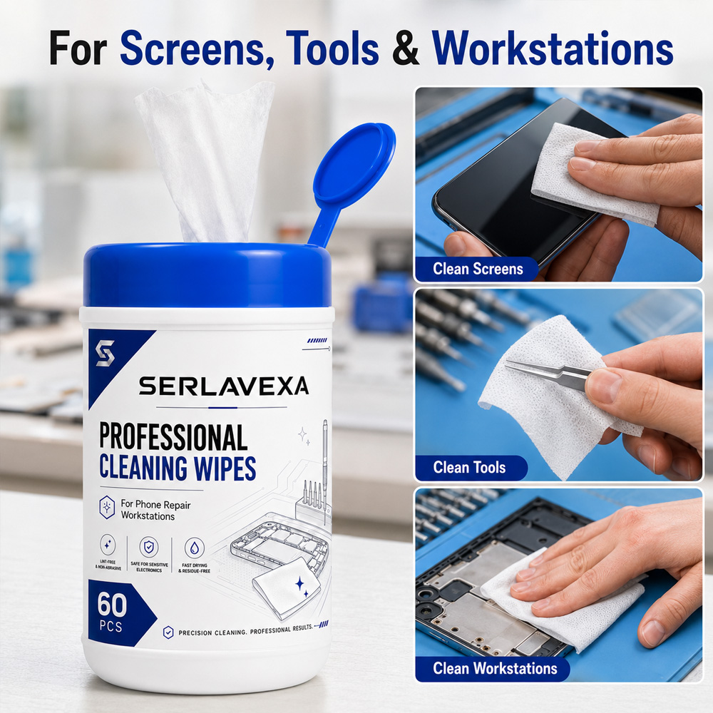ผ้าเช็ดทำความสะอาดอุปกรณ์อิเล็ - Electronics Repair Workbench บทวิจารณ์และราคา