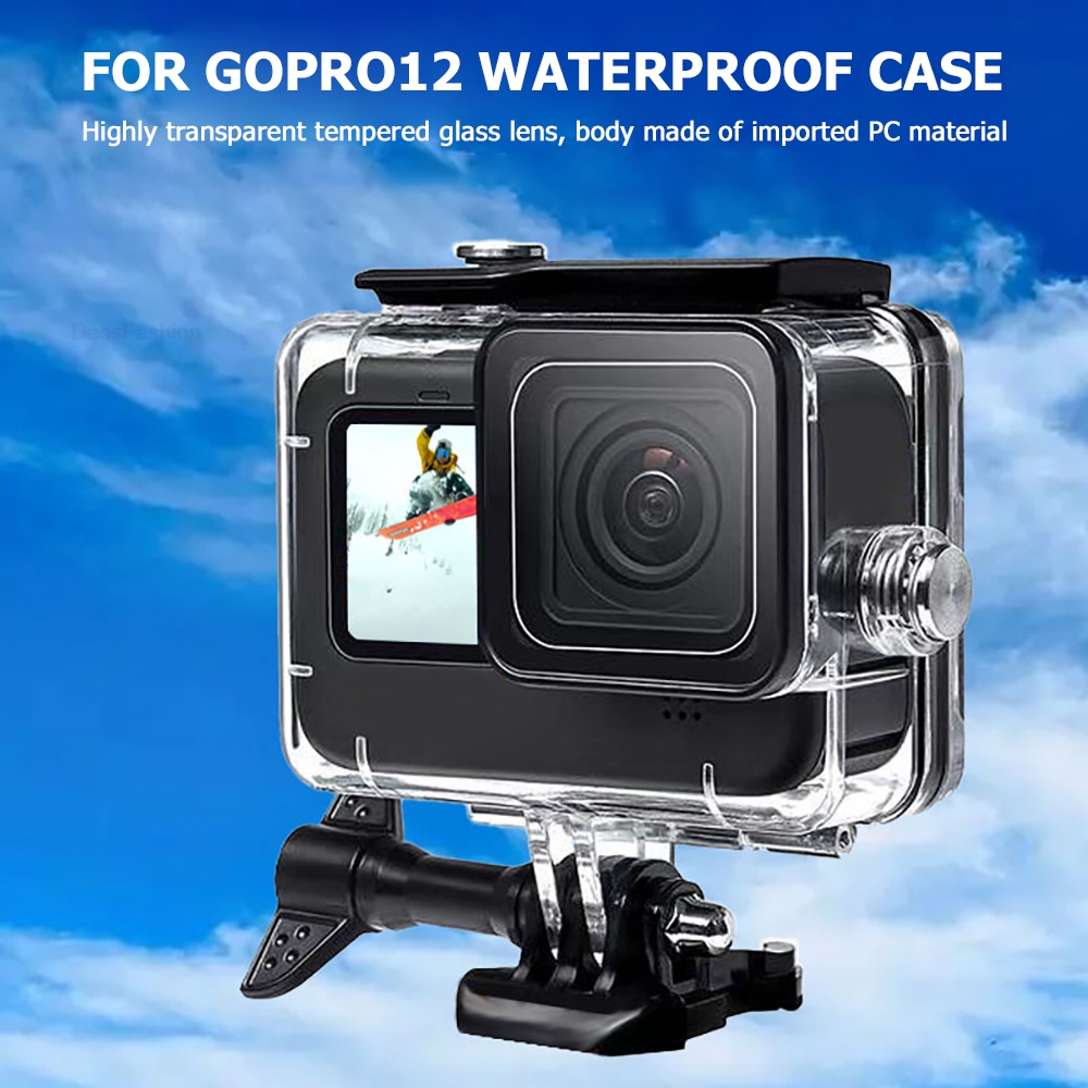 เคสกันน้ำสำหรับโกโปรฮีโร่ 13 1 - Gopro Action Camera Hero 12 Black บทวิจารณ์และราคา